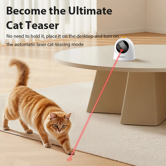 Automatic Cat Laser Toy Interactive 360° Adjustable Electric Cat Toy For Kitty Dog Indoor Smart Teasing Laser Cat Toys