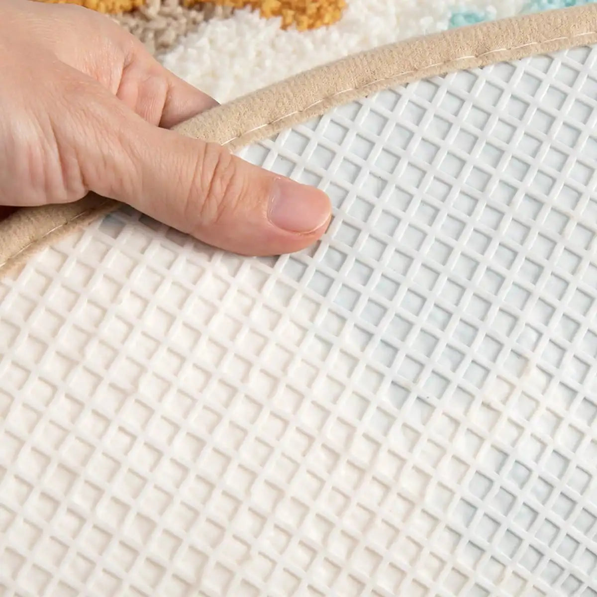 Summer Style Bathroom Rugs,Soft And Absorbent Bath Mats Non-Slip Backing Shower Rug,Machine Washable, Bathroom,
